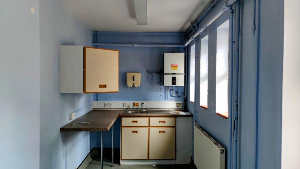 Abandoned Hospital Hampshire- Derelict Kitchen